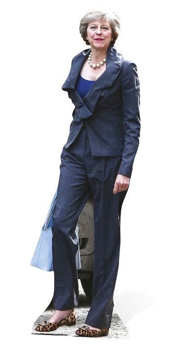 Theresa May Cardboard Cutout - 1.7m