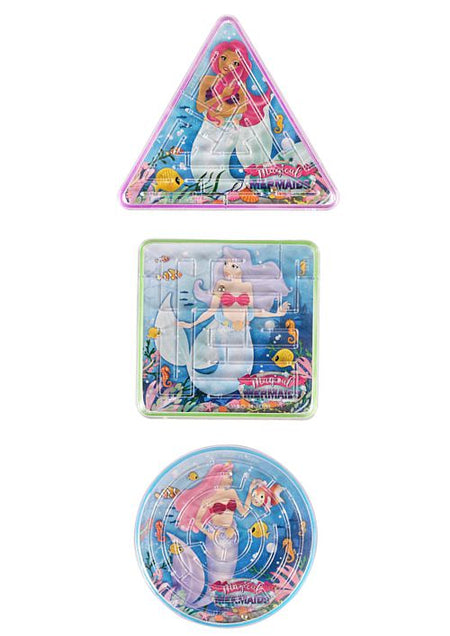 Mermaids Puzzle Maze - Assorted - Each