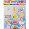 Mermaid Stickers - 11.5cm - Sheet of 12