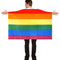 Gay Pride Rainbow Flag Cape