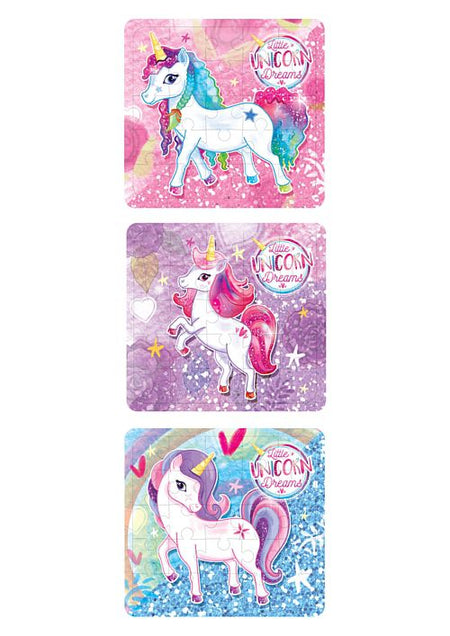 Unicorn Jigsaw Puzzle - 13cm - Assorted - Each