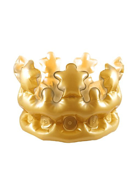 Inflatable Gold Crown - 33.5cm