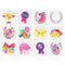 Mini Ponies Tattoos - Assorted Designs - 4cm - Pack of 12