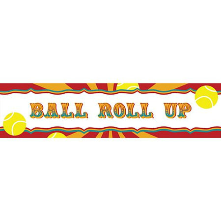 Fundraising Ball Roll Up Banner - 1.2m
