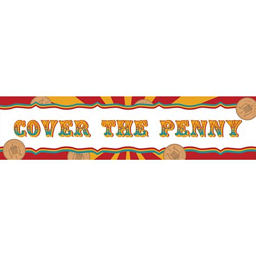 Fundraising Cover The Penny Banner - 1.2m