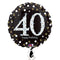 Gold Celebration 40th Birthday Foil Balloon - 18