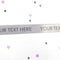 Silver Personalised Ribbon- 15mm- 1 Metre