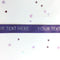 Purple Personalised Ribbon- 15mm- 1 Metre
