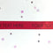 Red Personalised Ribbon- 25mm- 1 Metre