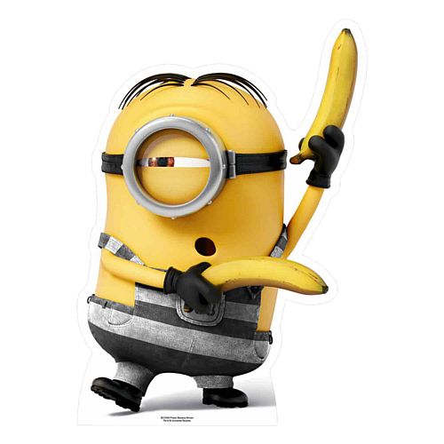 Prison Banana Minion Cardboard Cutout - 84cm