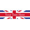 British Union Jack Personalised Banner - 1.2m