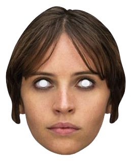 Star Wars Jyn Erso Card Mask