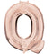 Rose Gold Letter Q Foil Balloon- 32