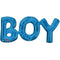 Blue 'Boy' Phrase Balloon - 9