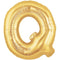 Gold Letter Q Foil Balloon - 40