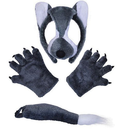 Plush Wolf Set