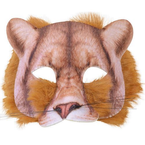Realistic Soft Lion Mask
