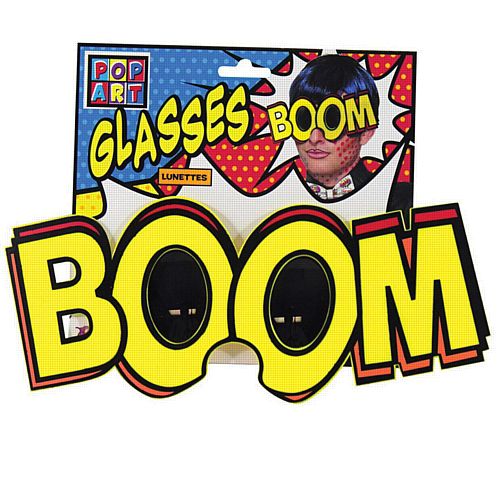 Pop Art Jumbo 'Boom' Glasses