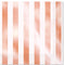 Rose Gold Striped Luncheon Napkins - Pack of 16