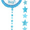 Blue Stars Balloon Tail - 1.2m