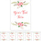 Personalised Boho Flowers Bunting - 3m