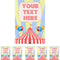 Personalised Circus Themed Bunting - 3m