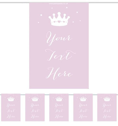 Personalised Princess Bunting - 3m