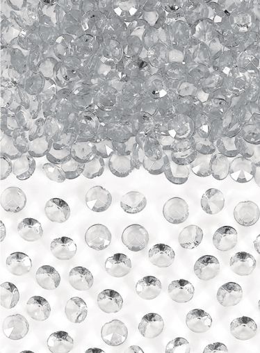 Clear Table Crystals 6mm - 28g Pack