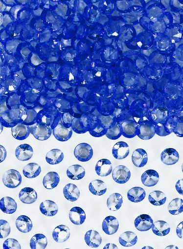 Royal Blue Table Crystals 6mm - 28g Pack