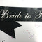 Deluxe Bride To Be Sash - Black