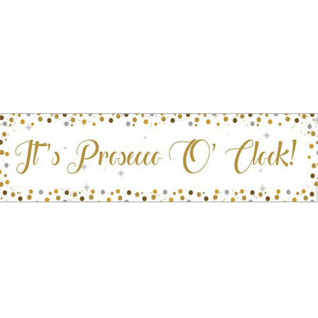 Prosecco O Clock Banner - 1.2m
