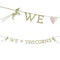 We Heart Unicorns Letter Banner - 3m