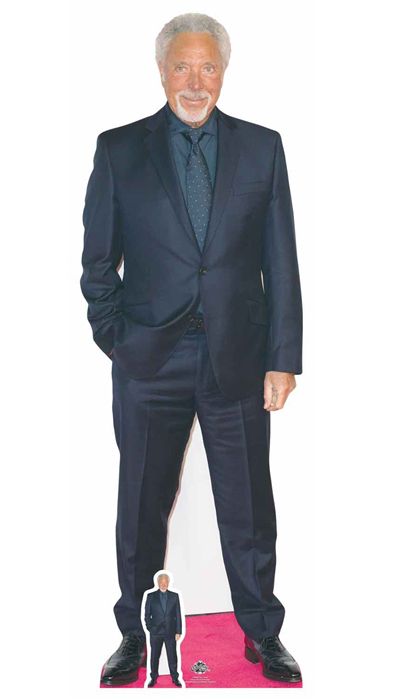 Tom Jones Red Carpet Cardboard Cutout - 1.77m