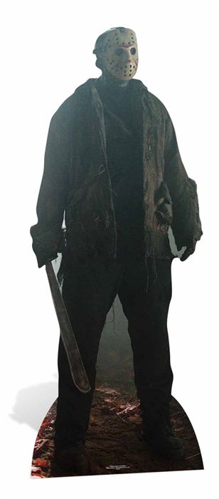 Jason Voorhees Friday the 13th Cardboard Cutout - 1.9m