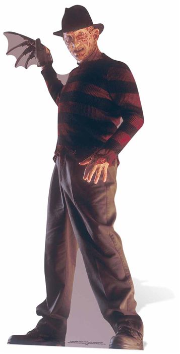 Freddy Krueger A Nightmare on Elm Street Cardboard Cutout - 1.74m