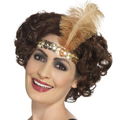 flapper girl headband