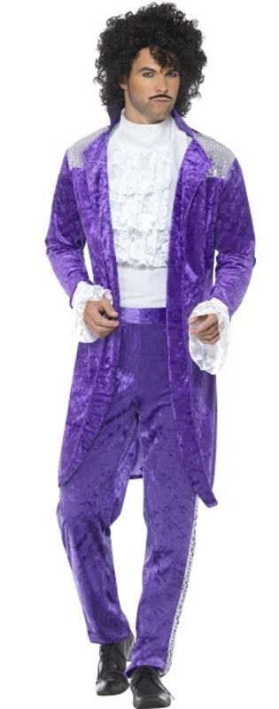 80's Purple Musician Costume