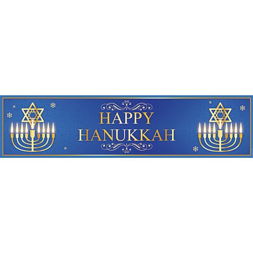 Happy Hanukkah Banner - 1.2m