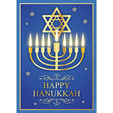Happy Hanukkah Poster - A3