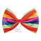 Jumbo Rainbow Bow Tie