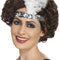 Silver Sequin Flapper Headband