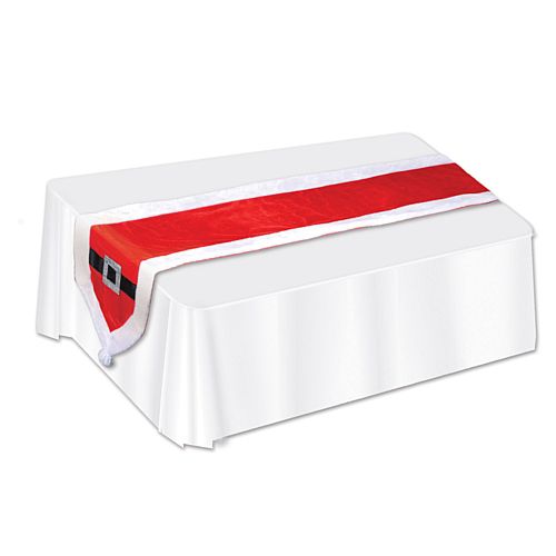 Santa Suit Fabric Table Runner - 1.75m
