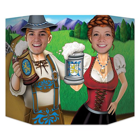 Oktoberfest Couple Stand-In Photo Prop - 94cm