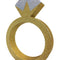 Glitter Engagement Ring Centrepiece - 20cm