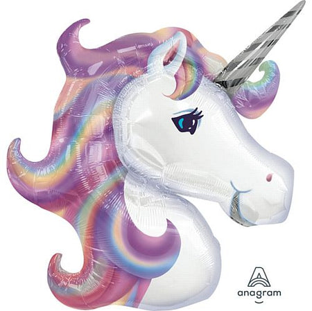 Pastel Unicorn Supershape Foil Balloon - 32