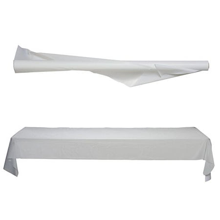 Jumbo White Table Rolls 1m x 76m