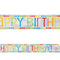Rainbow Birthday Foil Banner - 3.7m