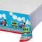 Toy Train Plastic Tablecloth - 137cm x 213cm