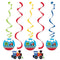 Toy Train Dizzy Danglers - Pack of 5