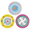 Boho Floral Plates - 23cm - Pack of 12